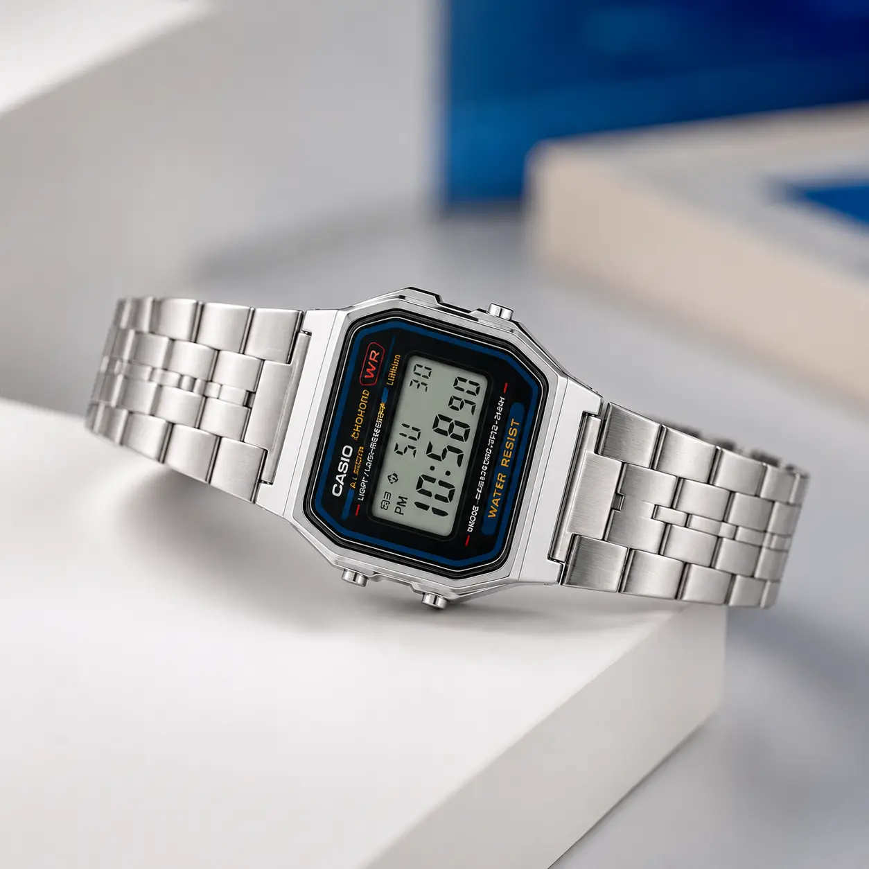 Casio Retro Digital Watch - Silvar Color